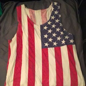 American Flag Tee